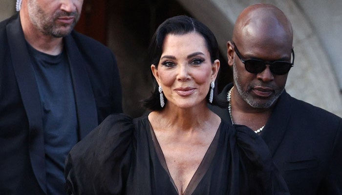 Kris Jenner leaves Gritti Palace Hotel, ahead of the anticipated wedding of Amazon founder Jeff Bezos and journalist Lauren Sanchez in Venice, Italy, June 26, 2025. — Reuters