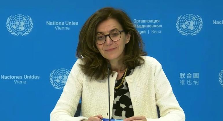 Angela Me, the head of social affairs at UNODC.