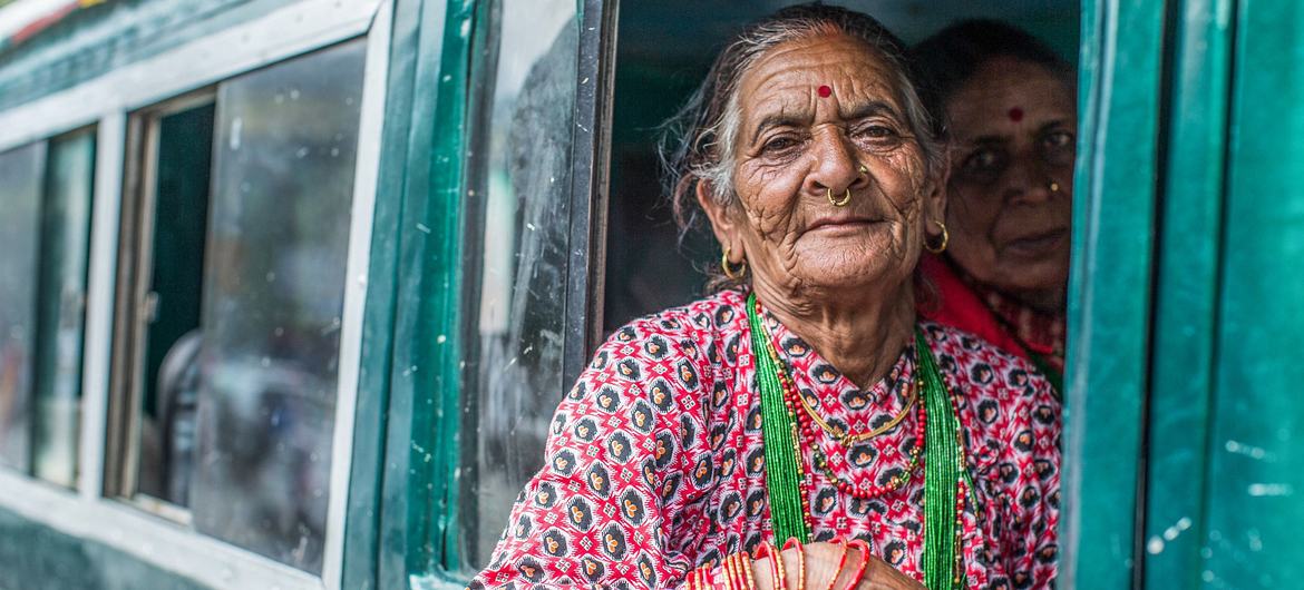 Elderly people suffer disproportionately from climate change consequences.