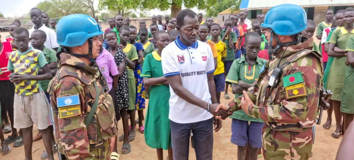 The UN peacekeeping mission in South Sudan, UNMISS, was mandated by the Security Council.