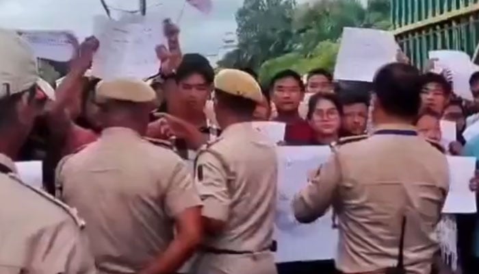 Protests and strike ‘greet’ PM Modi in Manipur