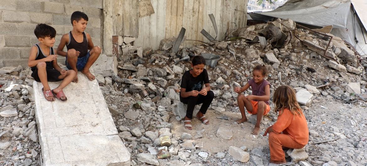 UNRWA said around 660,000 children in Gaza have been deprived of education for the third consecutive year due to the ongoing war.