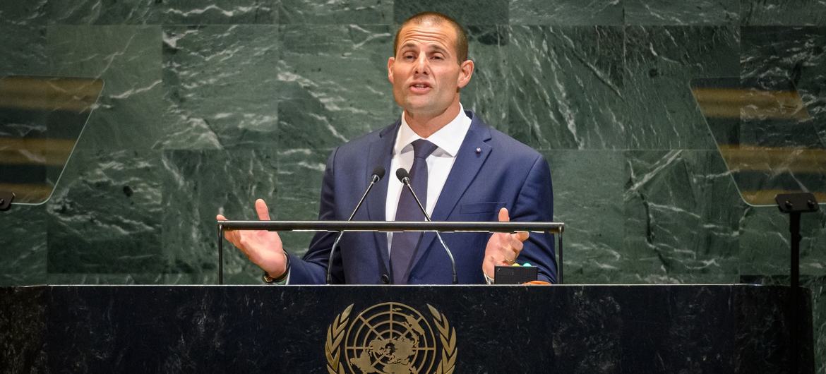 Prime Minister Robert Abela of Malta addresses the general debate of the General Assembly’s 80th session.