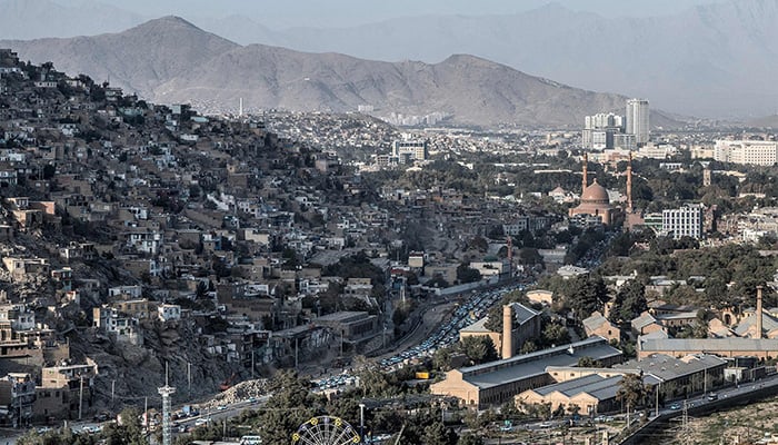 This photograph taken on September 29, 2025 shows a general view of the city of Kabul. — AFP