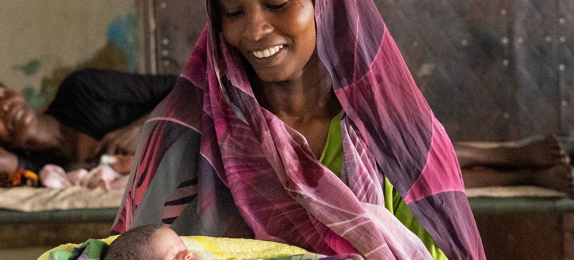 Faj has been assisted through all of her five deliveries at Kosti Maternity Hospital.