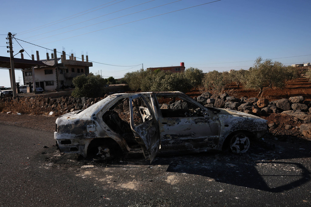 Sweida city, during armed conflict in July 2025