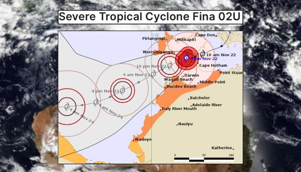 ‘Strongest after Tracy’, Cyclone Fina strikes Darwin, Australia