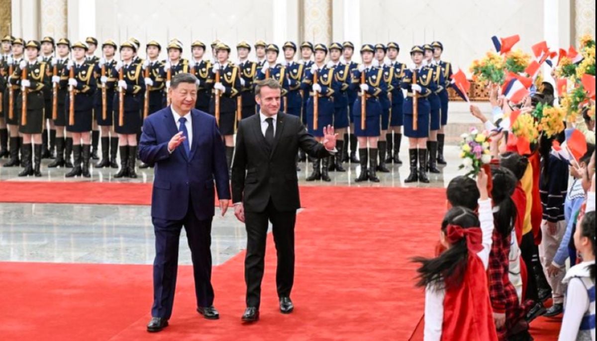 French President Emmanuel Macron was accompanied by Chinese Leader Xi Jinping at his fourth State visit to China