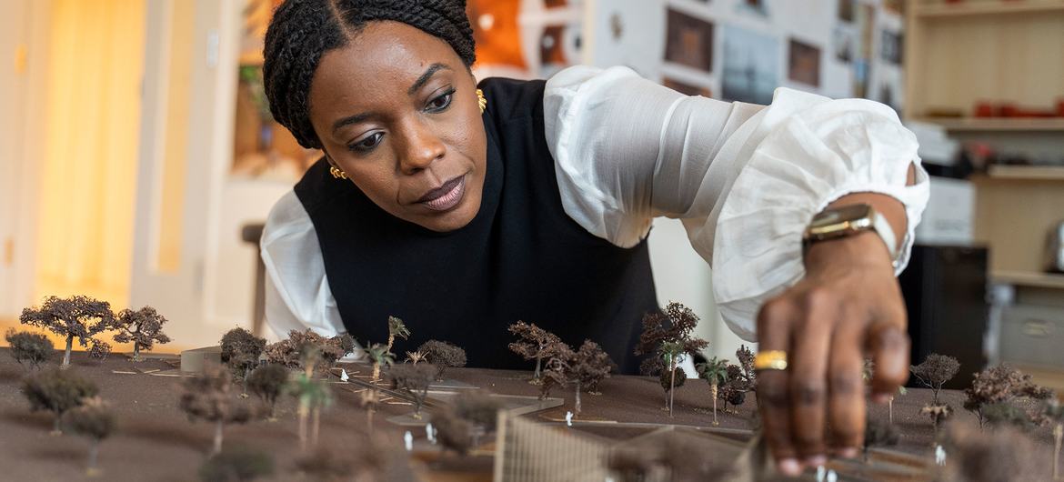 Champions of the Earth Award winner Mariam Issoufou is a Nigerien architect whose work redefines the relationship between contemporary design and cultural heritage.