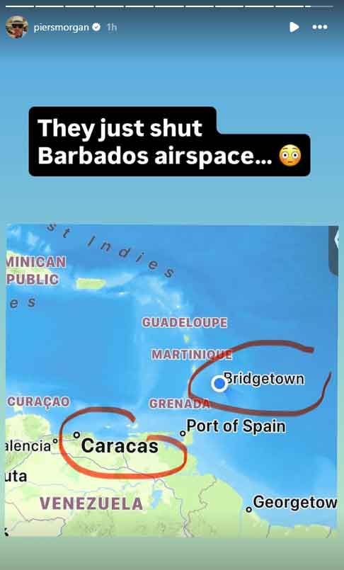 Flight chaos as US attacks Venezuela