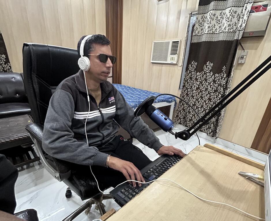 An Online Radio Station Giving Voice to India’s Visually Impaired.