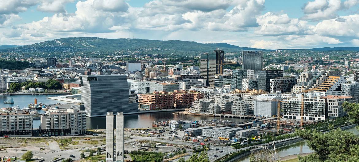 Oslo, Norway's capital city.