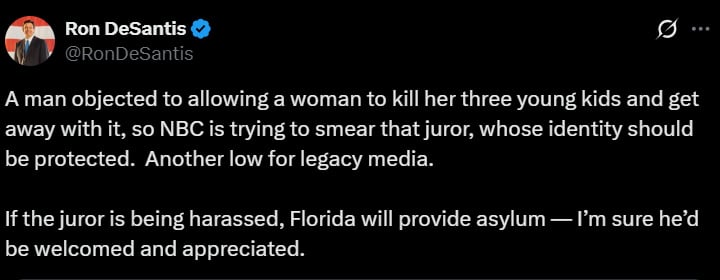 Lindsay Clancy trial: Why did DeSantis defend lone holdout juror?